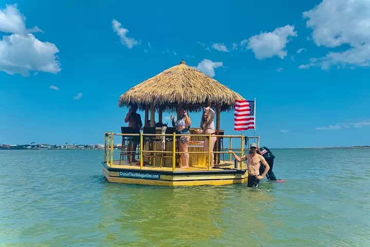 Amelia Island Floating Tiki Boat Cruise with BYOB Option