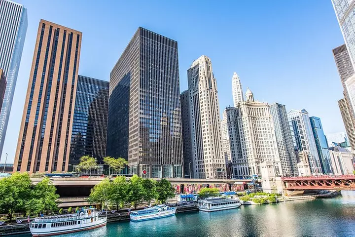 Chicago City Tour: Elevated Architecture Tour with Train Ticket Inc...