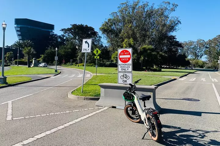 Summer of Love San Francisco Guided eBike Tour Golden Gate Park