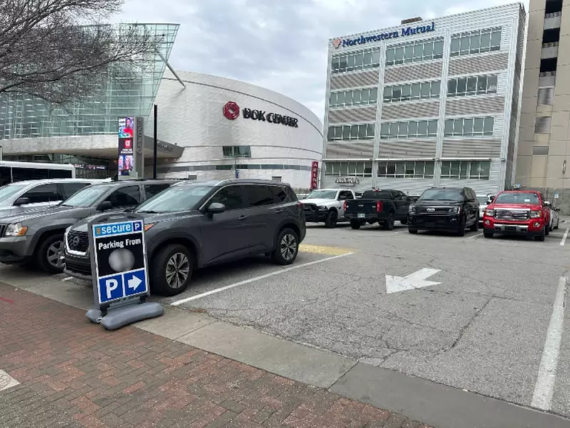 Parking at One Place Lot