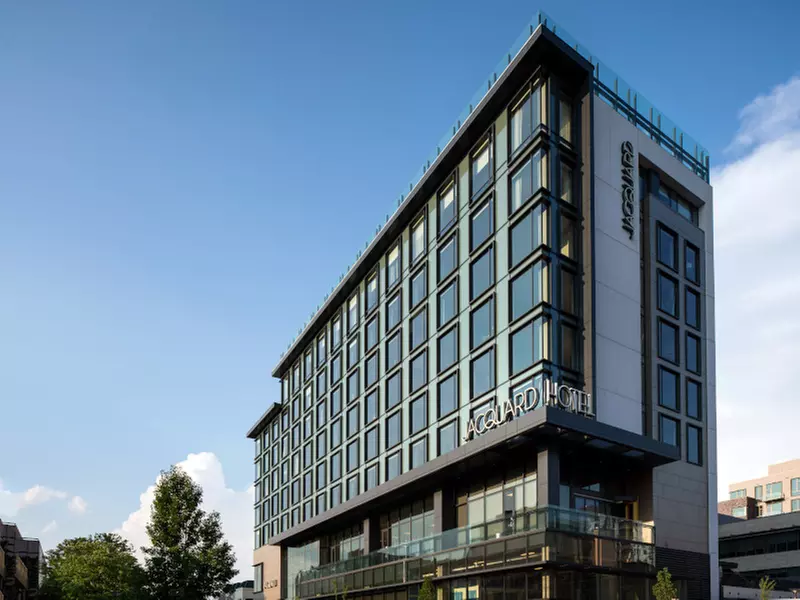 Parking at The Jacquard - Valet Kiosk