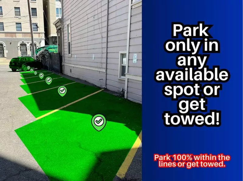 Parking at 623 15th St. Lot
