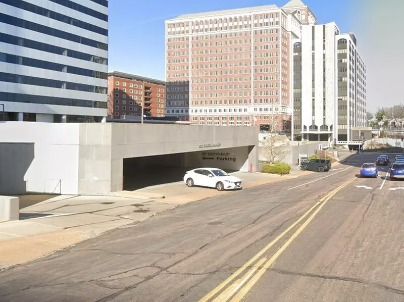 Parking at 101 S. Hanley Rd. Garage - Second Medium