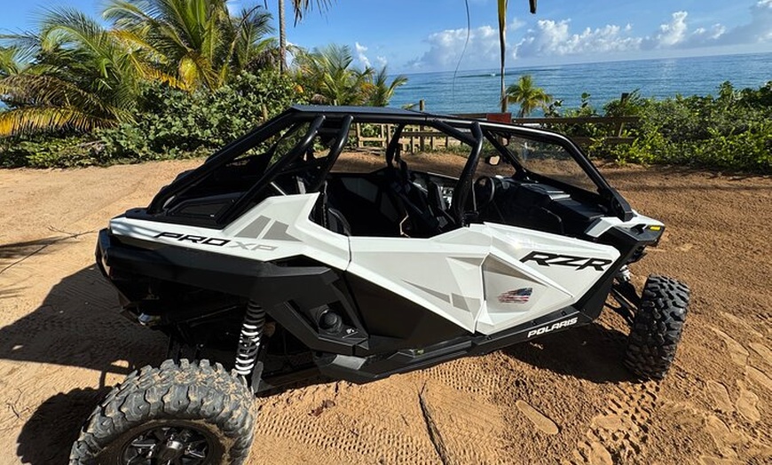 Image 2: Luxury UTV rentals and guided tours through San Juan P R