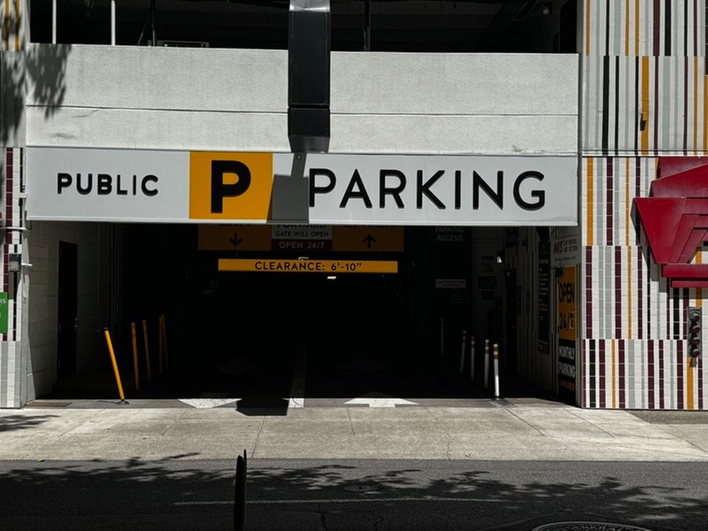 Parking at Central Plaza Garage