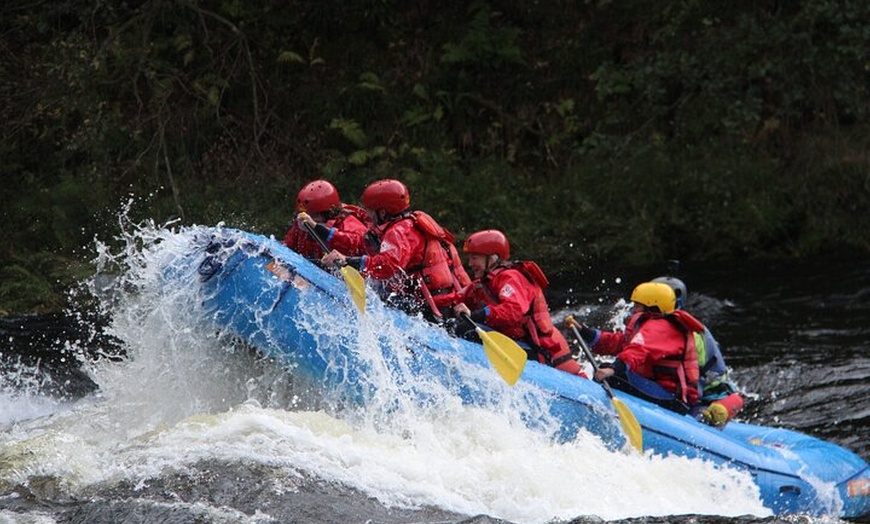 Image 8: White Water Rafting on the River Tay from Aberfeldy