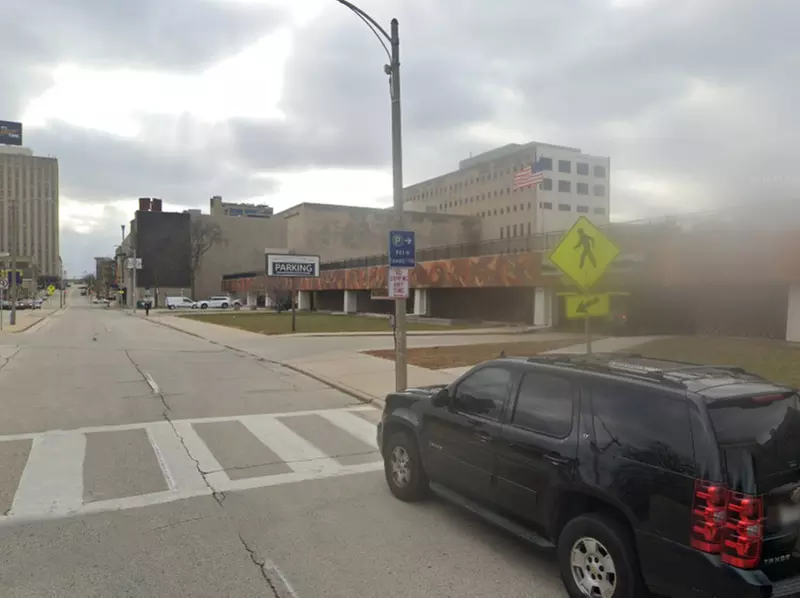 Parking at MKE Parking Garage