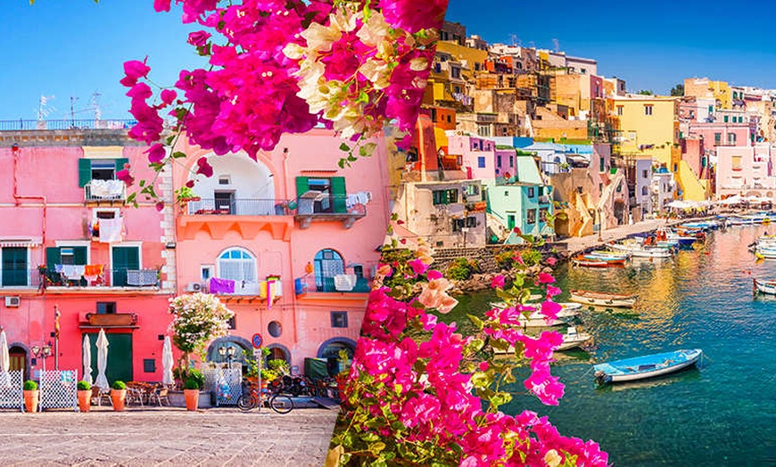 Image 1: ✈ ITALIE | Naples - Visite de l'île de Procida en une journée & hôt...