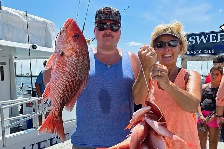 6 Hour Family Friendly Party Boat Fishing in Destin