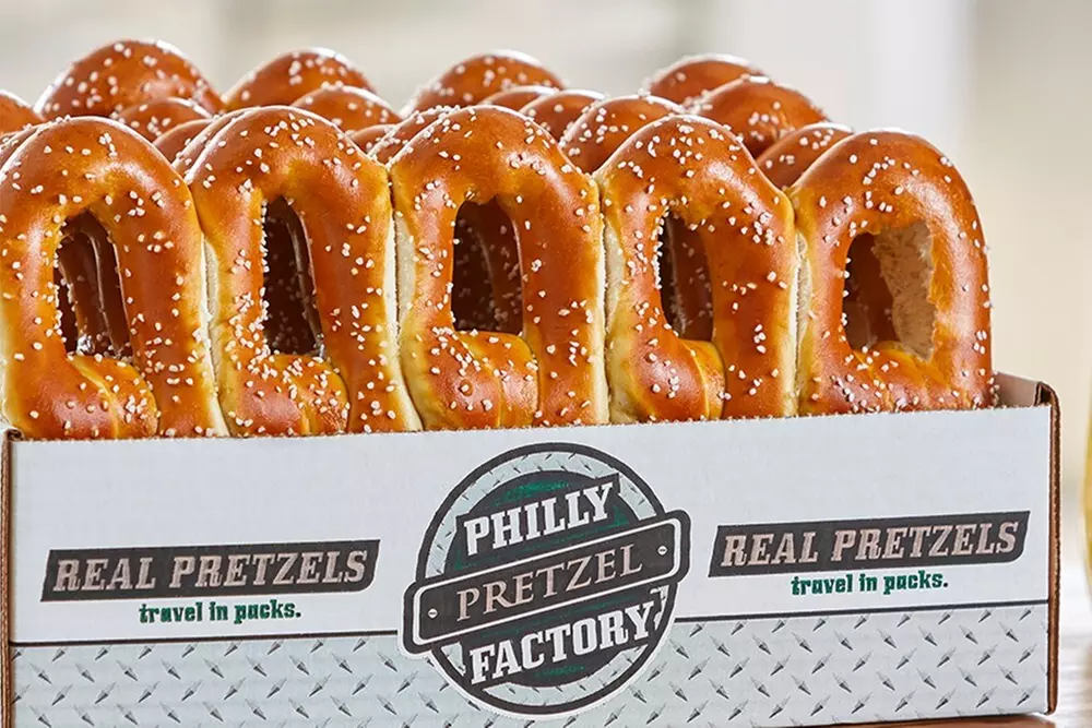 $10 For $20 Worth Of 15 Regular Priced Pretzels Or A Regular Party ...