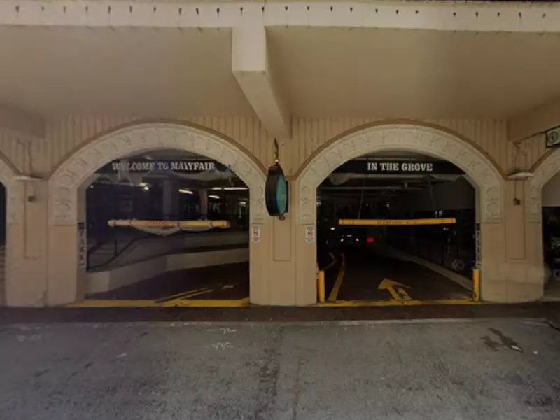 Parking at Mayfair in the Grove Garage