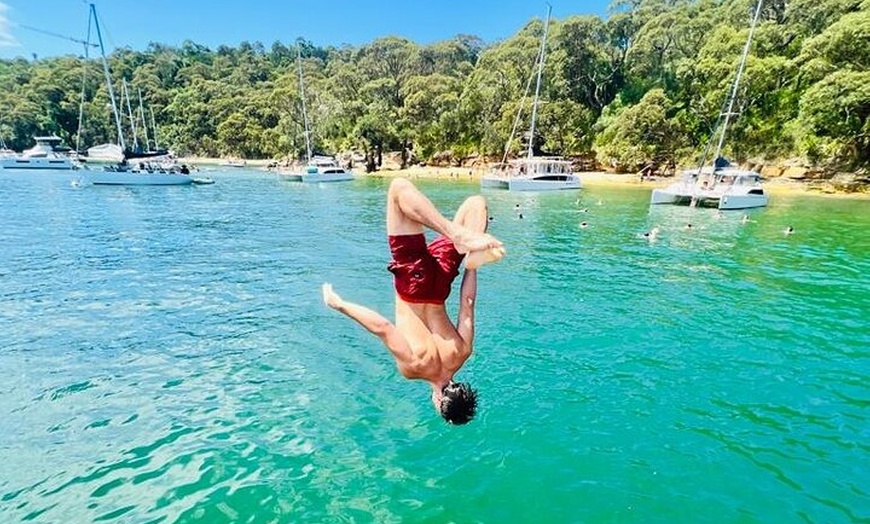 Image 13: Sydney Harbour BBQ Sunset Cruise with Swim and Water Toys