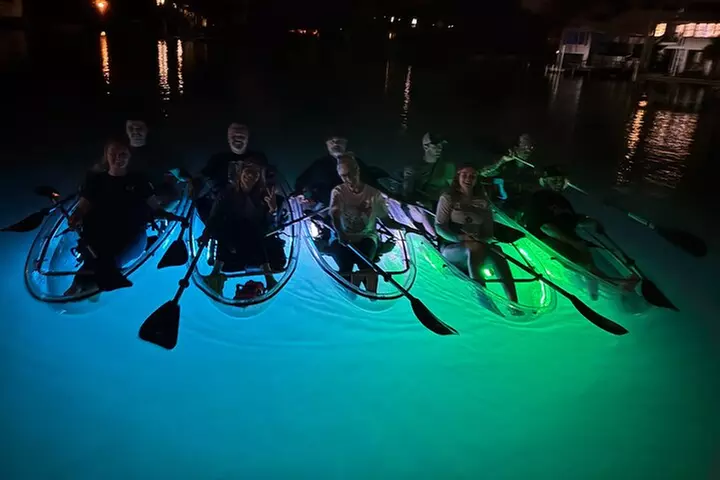 Three Sisters Sunset and Glow Clear Kayak & Wildlife Tour - Primary Image