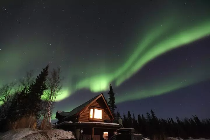Aurora Viewing - Aurora Husky Lodge , Great view from top of the ridge