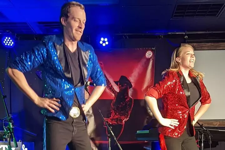 "Cue the Country" show & dinner at Firelight Barn in Henderson