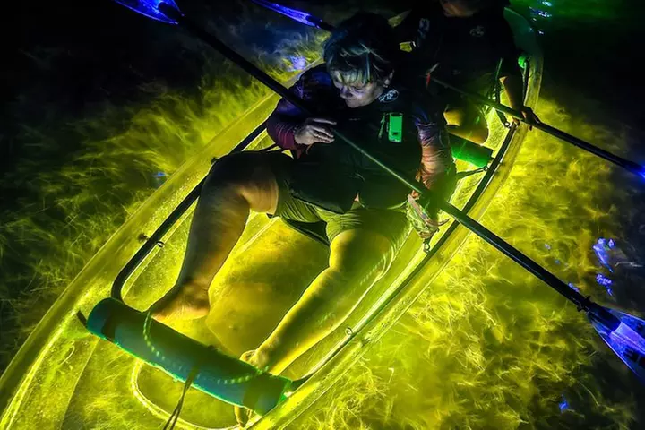 Glowing Kayak Tour Corpus Christi - North Padre Island