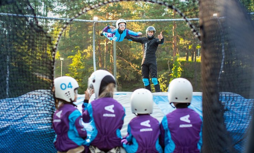 Image 5: Outdoor Wind Tunnel Skydiving Experience in Kent