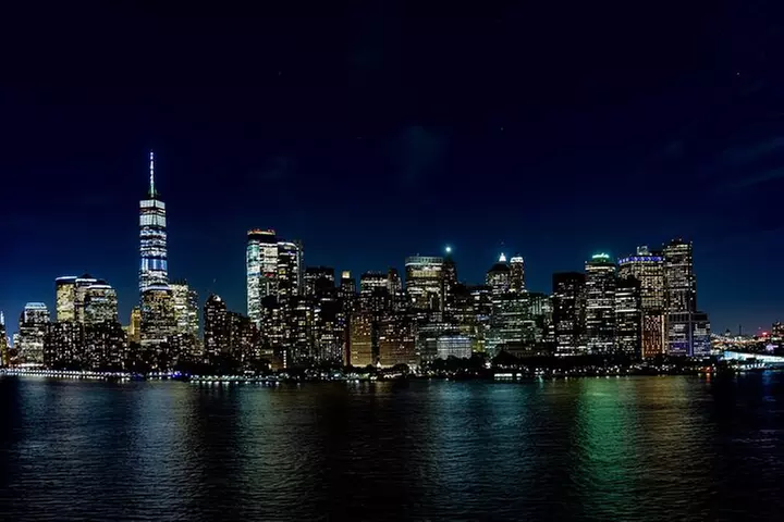 Manhattan Skyline and Statue Night Cruise