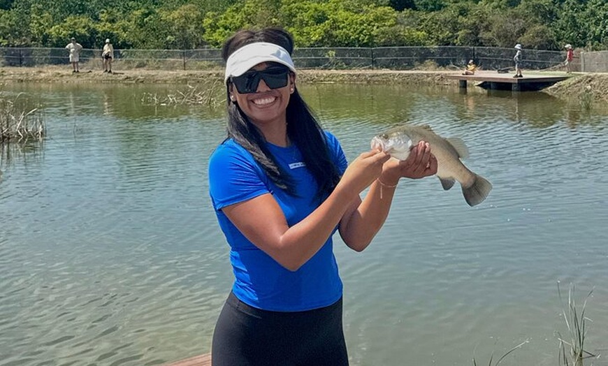 Image 11: Hooked On Barra - Land Based Barramundi Fishing Experience