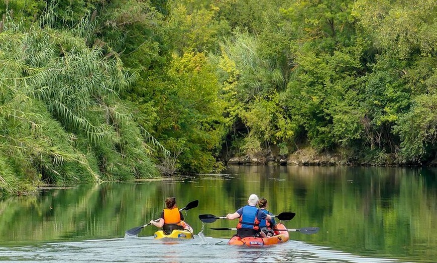 Image 3: Excursion guidée en kayak et paddle sur l'Herault