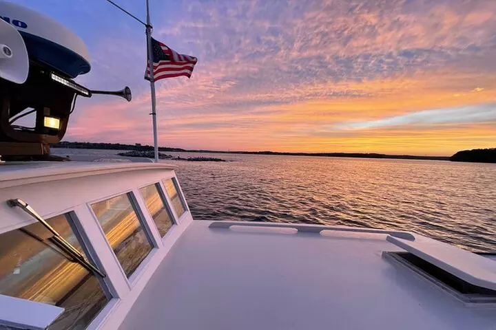 Private Sunset Charter on a Vintage Lobster Boat with Drinks - Primary Image