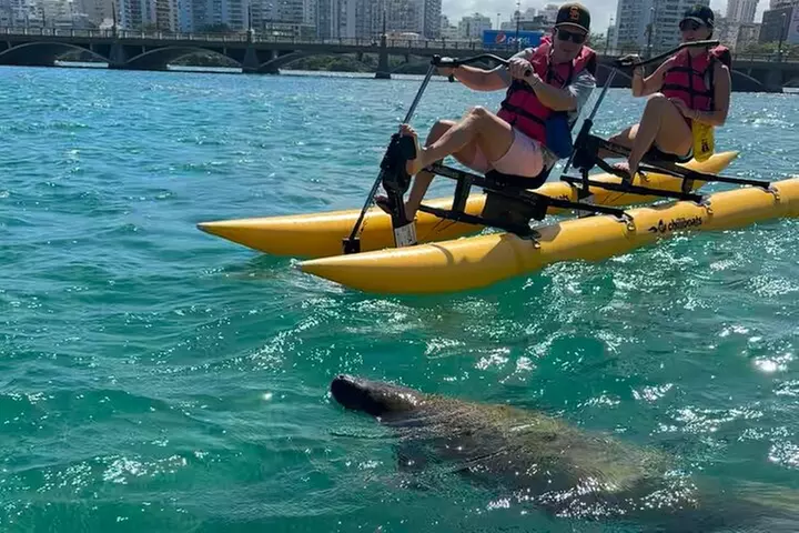 Condado Lagoon Adventure Tour – Chiliboats Waterbike - Primary Image