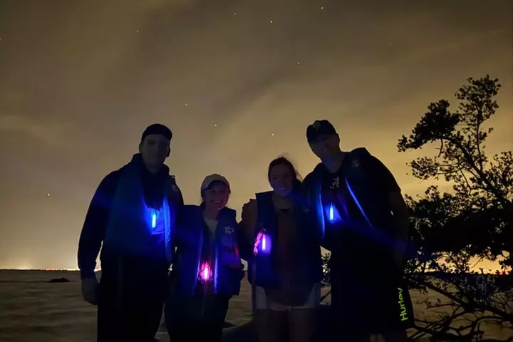 Florida Bioluminescence Clear Kayak tour/ Beacon 42 (Titusville)
