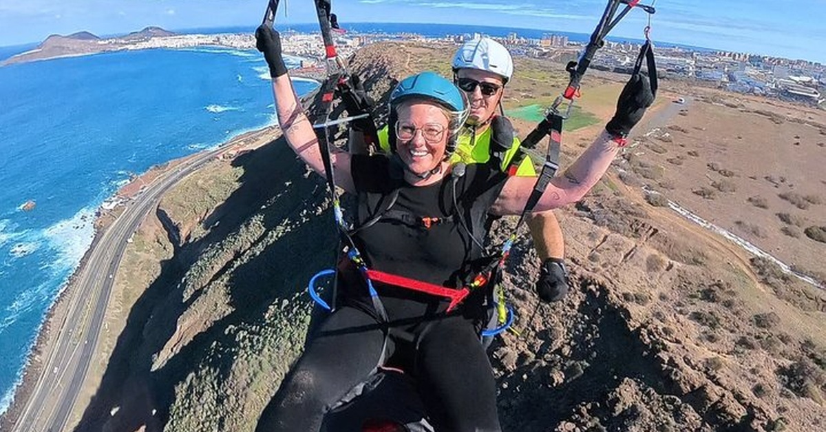 Experiencia de parapente con piloto en Las Palmas, Gran Canaria