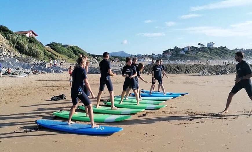 Image 4: Cours de surf débutant au Pays basque