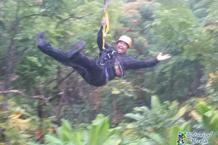 Big Island: 8-Zipline & Suspension Bridge Waterfall Adventure