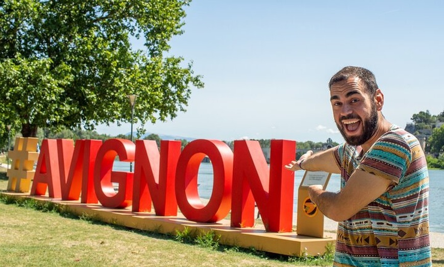 Image 2: Bonjour Avignon : Private 2 - Heure Intro City Walk avec Guide Local