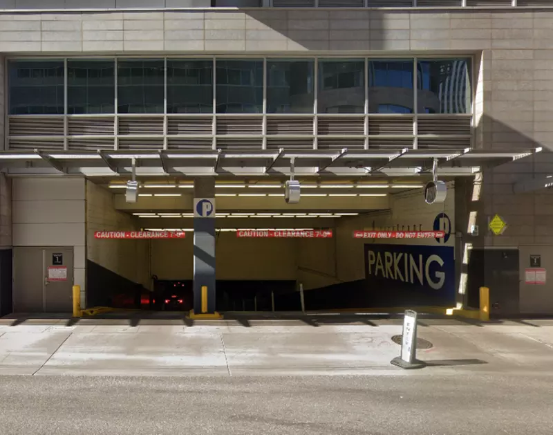 Parking at CityScape East Garage