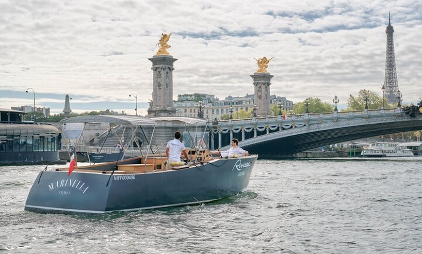 Image 4: Croisière Champagne Seine d'une heure avec Guide privé Expérience