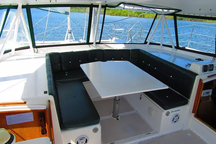 Private Catamaran Sailing Dolphin Manatee Watch in Daytona Beach - Second Medium