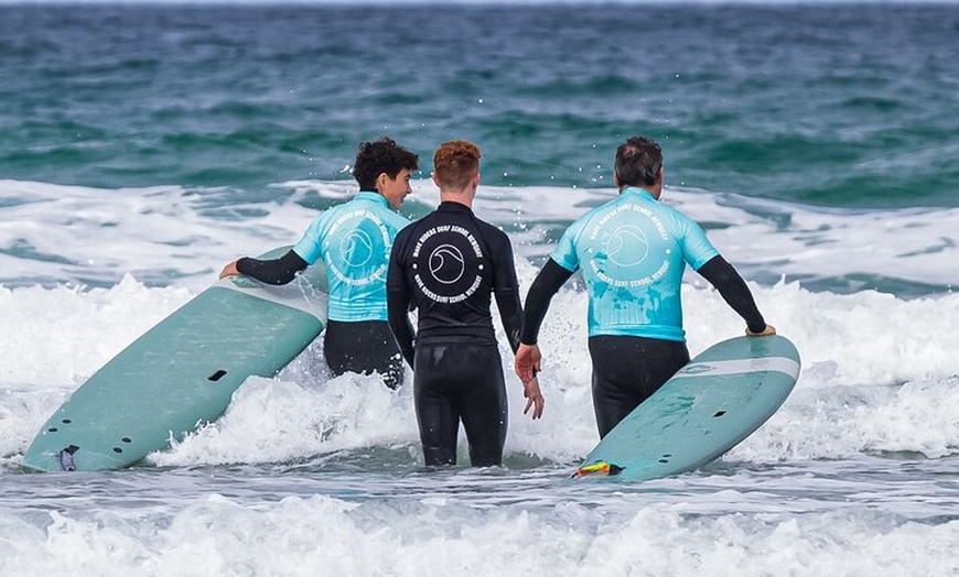Image 5: Beginner 2 Hours Surfing Lesson at Fistral Beach Newquay
