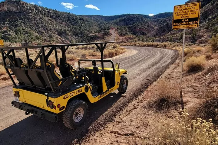 Ride and Explore Zions Trails in Hummer