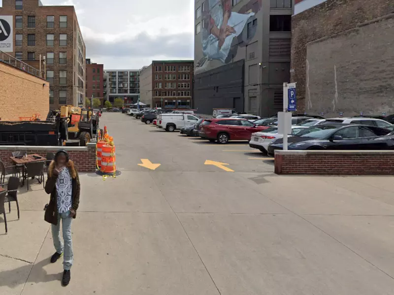 Parking at Third Ward Lot
