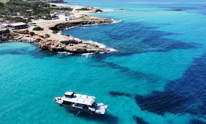 Image 7: Crucero VIP al atardecer con bebidas, paella, remos y snorkel