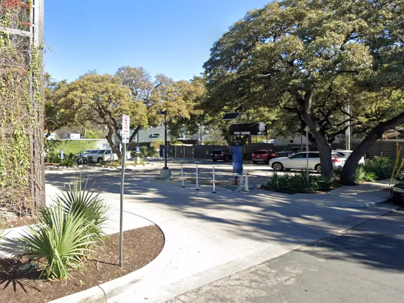 Parking at 1333 S. Congress Ave. Lot