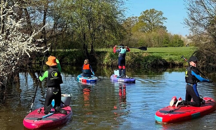 Image 2: Paddleboarding Adventures in Tonbridge