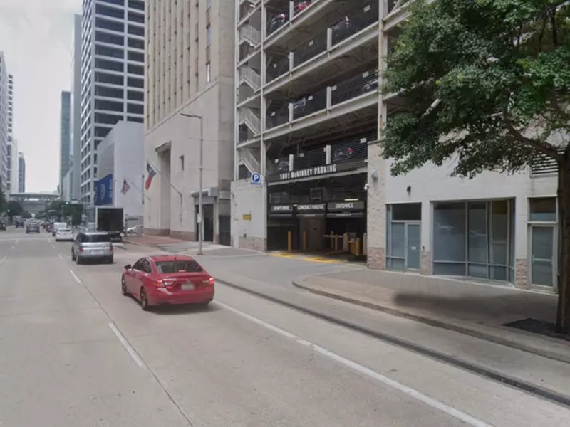 Parking at 1001 McKinney St. Garage