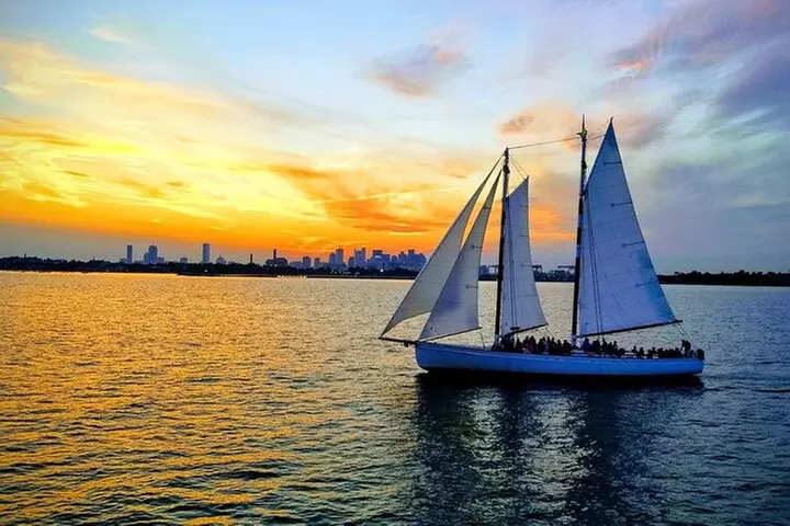 Boston Harbor Sunset Sail Tour - Primary Image