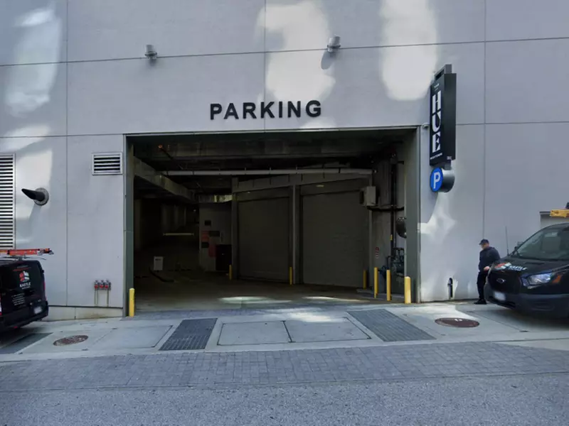 Parking at The Hue Midtown Garage