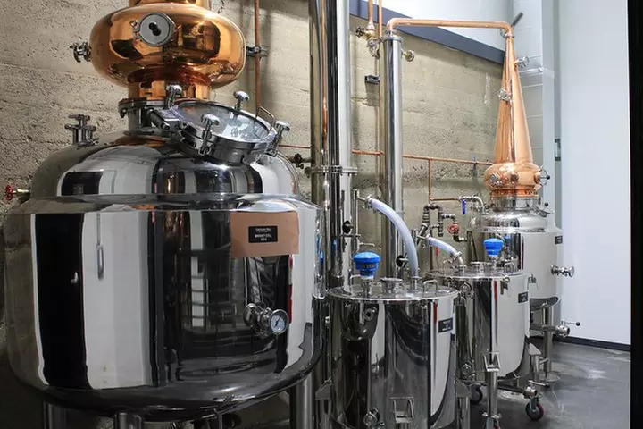 Chuckanut Bay Distillery Tour with 2 Mini Cocktails and Gift Glass