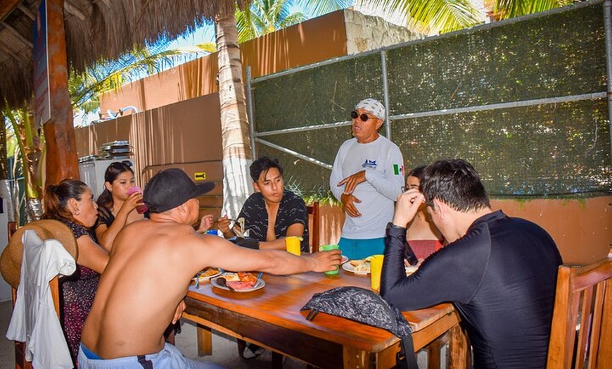 Image 15: Luxury Catamaran to Isla Mujeres All Inclusive Open Bar Buffet