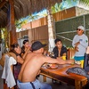 Image 15: Luxury Catamaran to Isla Mujeres All Inclusive Open Bar Buffet