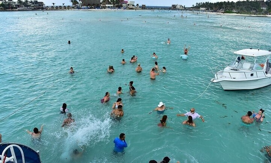 Image 15: Isla Mujeres Private Catamaran Tour with Transportation