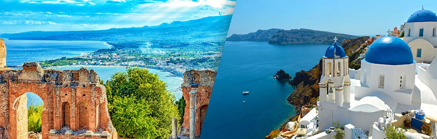 ✈ LES CYCLADES | De Mykonos à Santorin - Première Évasion dans les Cyclades : Mykonos, Naxos & Santorin 4*, 7 nuit - Combiné - Primary Image