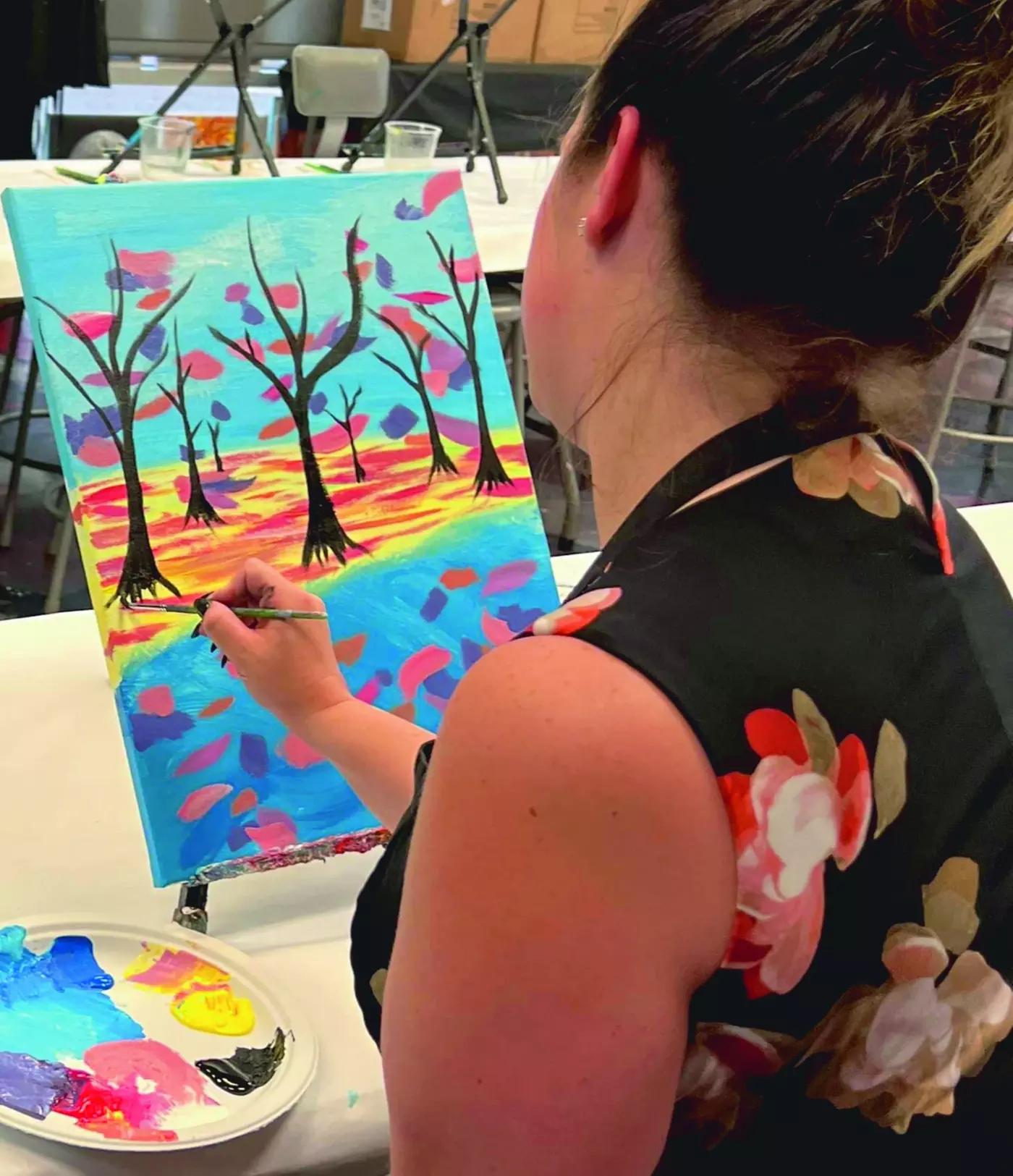 $38 For A Paint Package For 2 People (Includes Paint Supplies & 2 Canvases) (Reg. $76) - Primary Image