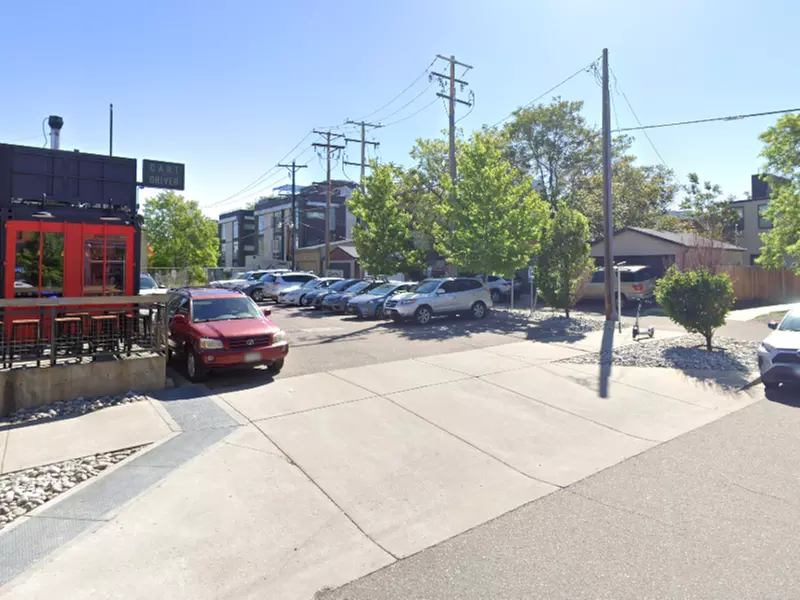Parking at 2500 Larimer St. Lot